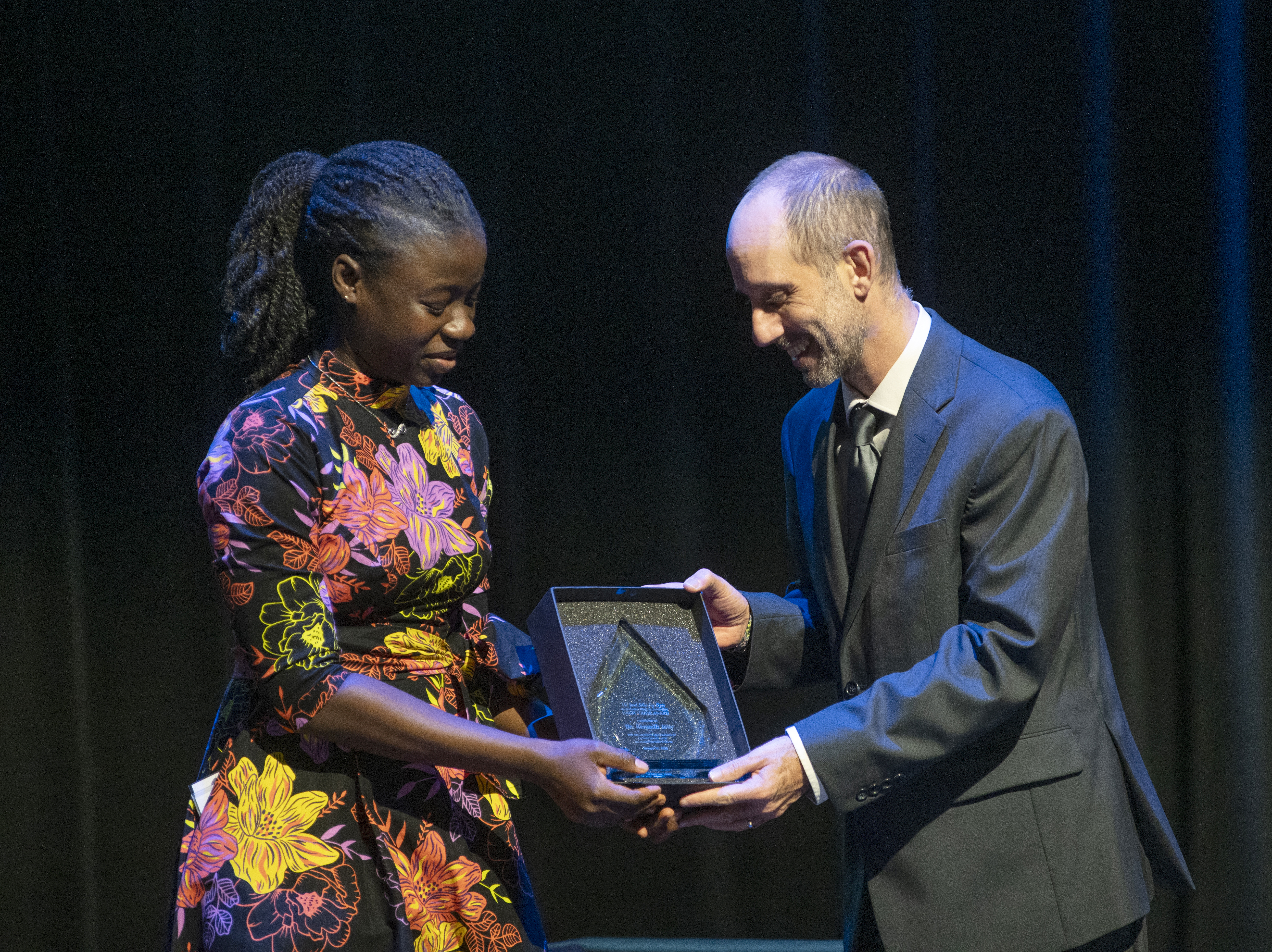 Dr. Kenneth Jolly Receiving Award